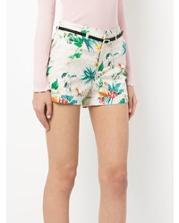 rosa bedruckte Shorts von Loveless