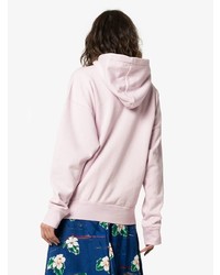 rosa bedruckter Pullover mit einer Kapuze von Isabel Marant Etoile