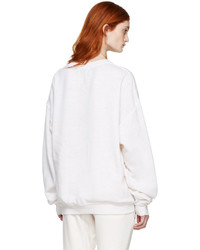 rosa bedruckter Pullover von Baja East