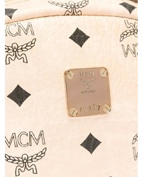 rosa bedruckter Rucksack von MCM