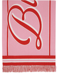 rosa bedruckter Schal von Burberry
