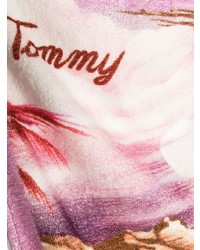 rosa bedruckter Schal von Tommy Jeans