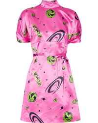 rosa bedrucktes Kleid von Miu Miu
