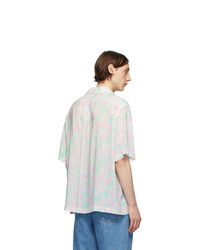 rosa bedrucktes Kurzarmhemd von Loewe