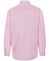 rosa bedrucktes Langarmhemd von BASEFIELD
