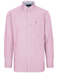 rosa bedrucktes Langarmhemd von BASEFIELD
