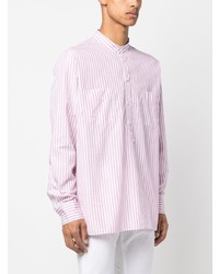 rosa bedrucktes Langarmhemd von PT TORINO