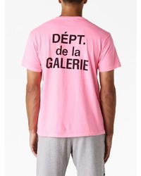 rosa bedrucktes Langarmshirt von GALLERY DEPT.