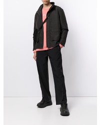 rosa bedrucktes Langarmshirt von Off Duty