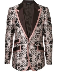 rosa bedrucktes Sakko von Dolce & Gabbana