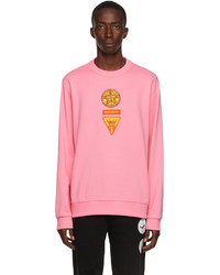 rosa bedrucktes Sweatshirt von Burberry