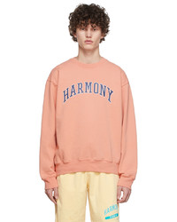 rosa bedrucktes Sweatshirt von Harmony