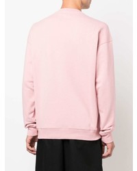 rosa bedrucktes Sweatshirt von Moschino