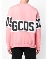 rosa bedrucktes Sweatshirt von Gcds