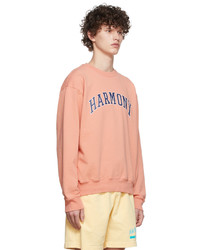 rosa bedrucktes Sweatshirt von Harmony