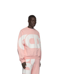 rosa bedrucktes Sweatshirt von Gcds