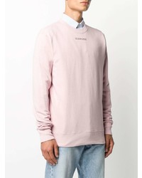 rosa bedrucktes Sweatshirt von Golden Goose