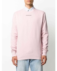 rosa bedrucktes Sweatshirt von Golden Goose