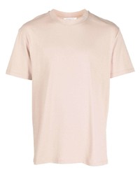 rosa bedrucktes T-Shirt mit einem Rundhalsausschnitt von Ih Nom Uh Nit