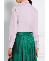 rosa bestickte Bluse von Gucci