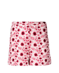 rosa bestickte Shorts von Giambattista Valli