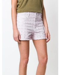 rosa bestickte Shorts von Isabel Marant Etoile