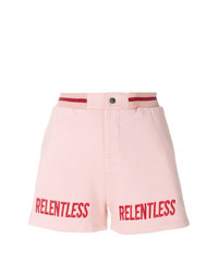 rosa bestickte Shorts von Zoe Karssen