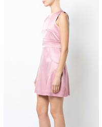 rosa besticktes gerade geschnittenes Kleid von Thomas Wylde