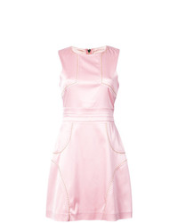rosa besticktes gerade geschnittenes Kleid von Thomas Wylde