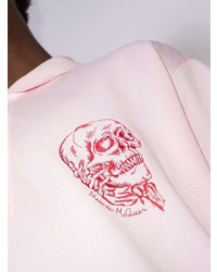 rosa besticktes Polohemd von Alexander McQueen