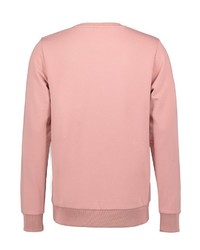 rosa besticktes Sweatshirt von Stitch & Soul