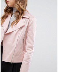 rosa Bikerjacke von Helene Berman