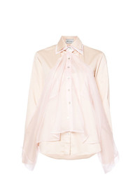 rosa Bluse mit Knöpfen von Balossa White Shirt