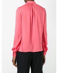 rosa Bluse mit Knöpfen von Lanvin