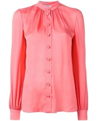 rosa Bluse mit Knöpfen von Lanvin