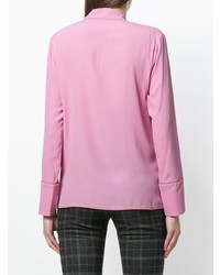 rosa Bluse mit Knöpfen von N°21