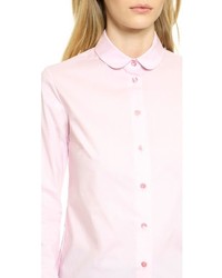 rosa Bluse mit Knöpfen von Carven