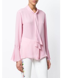 rosa Bluse mit Knöpfen von Etro