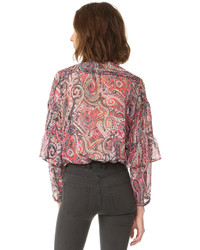 rosa Bluse von The Kooples