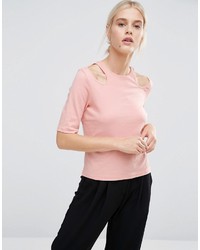 rosa Bluse von Monki