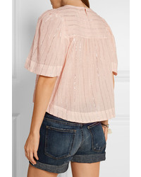 rosa Bluse von Etoile Isabel Marant