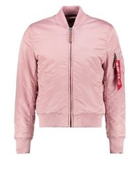 rosa Bomberjacke von Alpha Industries
