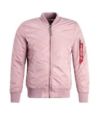 rosa Bomberjacke von Alpha Industries