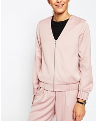 rosa Bomberjacke von Asos