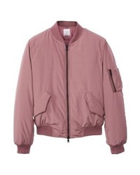 rosa Bomberjacke von Mango