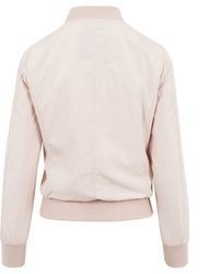 rosa Bomberjacke von Urban Classics