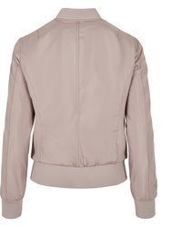 rosa Bomberjacke von Urban Classics