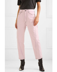 rosa Boyfriend Jeans von Palm Angels