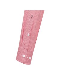 rosa Businesshemd mit Karomuster von Seidensticker