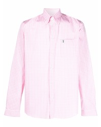 rosa Businesshemd mit Vichy-Muster von MACKINTOSH
